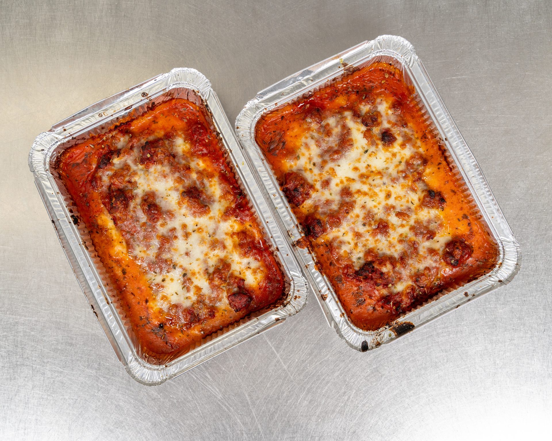 All pizzas and lasagnas are BOGO